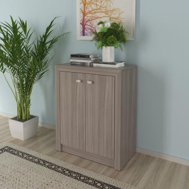 Imagem de Balcão para Escritório 2 Portas ME4103 Tecno Mobili Carvalho