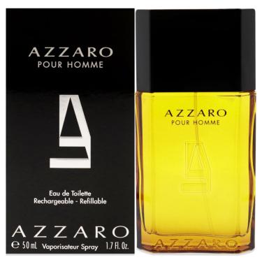 Imagem de Perfume Azzaro Azzaro para homens edt 50 ml em spray recarregável