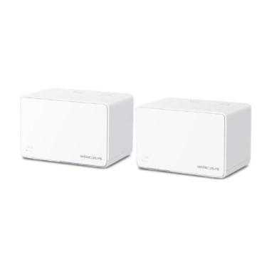 Imagem de Roteador Mercusys Halo H80X Mesh, WiFi 6, Gigabit, 160 MHz, 1024-QAM, 