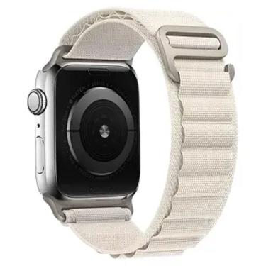 Imagem de Pulseira de Loop Alpino Watch Ultra Serie 9 8 7 SE 6 5 4 3 2 1 Banda de nylon 49mm 45mm 44mm 42mm