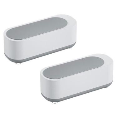 Imagem de Limpador Ultrassonico Oculos Joia Anel Acessorios Kit 2 unidades Pince