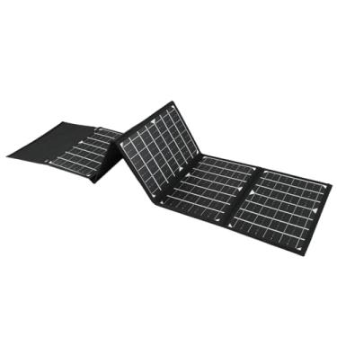 Imagem de Painel Solar de 50W Bolsa Dobrável para o Ar Livre USB+DC Campo Solar Campo de Camping para Camping Piquennic Piquenique Impermeável Dispositivo de Carregamento Solar para (40W)