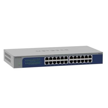 Imagem de NETGEAR Switch não gerenciado Gigabit Ethernet de 24 portas (GS524) - Desktop ou suporte em rack e proteção vitalícia limitada