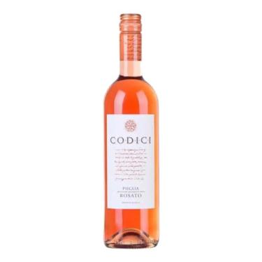 Imagem de Vinho Italiano Rosé Codici Rosato Puglia IGT