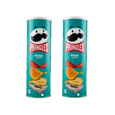 Imagem de Batata Pringles Pizza Importada 175g - 2 unidade