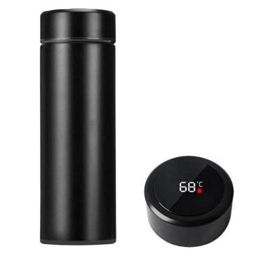 Imagem de Garrafa Térmica Inteligente Inox Portatil 500ml Tampa