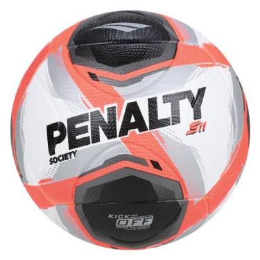 Imagem de Bola Society Penalty S11 R2 XXV, Branco, Laranja, Único