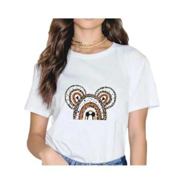 Imagem de Camiseta Feminina Rosa Minnie Mouse Vintage - Estilo 90s Disney, BR-P,