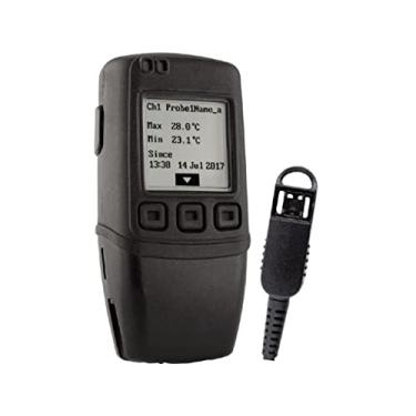 Imagem de Lascar Electronics EL-GFX-D2 Dual Channel Temperatura, umidade e Dew Point Data Logger com sonda externa