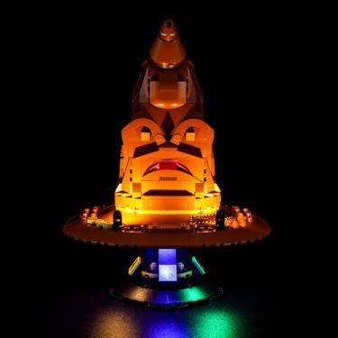 Imagem de GEAMENT LED Light Kit Compatible with Lego Talking Sorting Hat - Lighting Set for 76429 (Model Set Not Included)