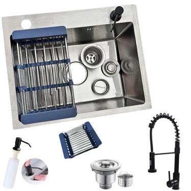 Imagem de Kit Cuba Gourmet 50x40cm + Torneira Gourmet Premium Pia Cozinha - More