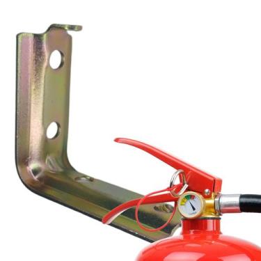 Imagem de Suporte para extintor de incêndio para parede kit completo - Tecnotrav