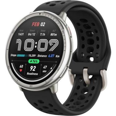 Imagem de Relógio Smartwatch AMAZFIT Active 2 (Preto) com GPS AMOLED 44mm Resist