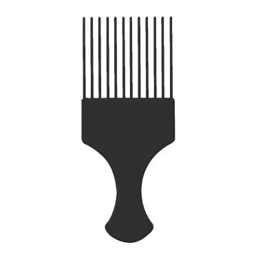 Imagem de Pente Plastico Afro Com Dentes Finos - Santa Clara