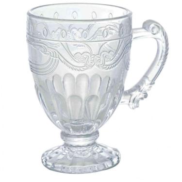 Imagem de Caneca Xícara Cappuccino De Cristal Imperial 190ml - Lyor