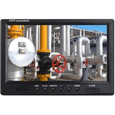 Imagem de JQKJCAM Câmera De Esgoto Substituição Com Tela 9 Polegadas E Gravador Vídeo Dvr 8 Gb, Monitor Sistema Endoscópico Industrial Para Inspeção Tubulações Drenagem