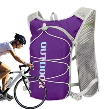 Imagem de Mochila Hidratação Para Corrida - Colete Hidratação Para Treino - Mochila Multifuncional Leve Para Viagem, Treino, Ciclismo, Acampamento e Atividades Físicas