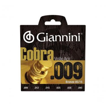 Imagem de Corda Para Violao Giannini Geewak Bronze Cobra 85-15 0,009