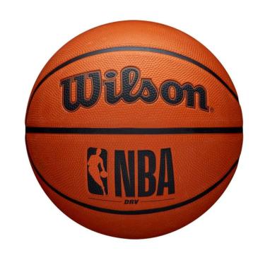 Imagem de Bola de Basquete Tamanho 7 NBA DRV Quadra Externa +12 Anos Resistente Wilson