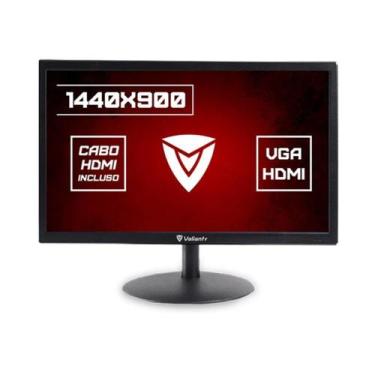Imagem de Monitor Valianty Led 19 pol Preto Vga/hdmi