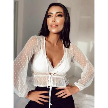 Imagem de Blusa Tassy - Branca - Soe Le Marché, G