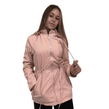 Imagem de Blusa Feminina com Capuz Removível - BLUE BAY, Rosa claro, M