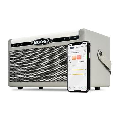 Imagem de MOOER Amplificador De Guitarra Portátil Inteligente Sd30I Para Prática, Som Estéreo Bluetooth 30 W, Vida Útil 5 Horas, Com 101 Efeitos, Looper Dos Anos 80 E Bateria 40 Elétrica