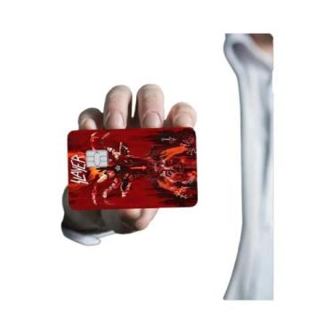 Imagem de Heavy Metal Rock Band Slayer Anime Capa Frontal Adesivo 3D Pele Para C