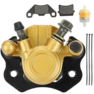 Imagem de FVRITO Pinça de freio e pastilhas para 110cc 125cc 150cc 200cc 250cc 196cc 6.5HP Coleman kt196 yerf dog gx150 Kandi Baja RTK200 Go Kart Dune Buggy Taotao Roketa Sunl Kazuma Quadriciclo Chinês Quad