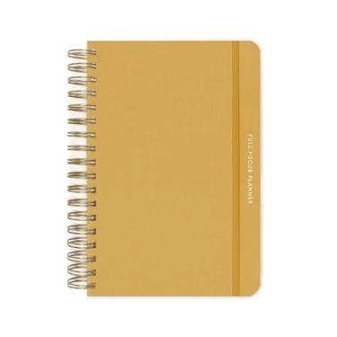 Imagem de Full Focus Linen Coil Planner by Michael Hyatt - The #1 Daily Planner to Set Annual Goals, Increase Focus, Eliminate Overwhelm, and Achieve Your Biggest Goals - Hardcover (Finch)