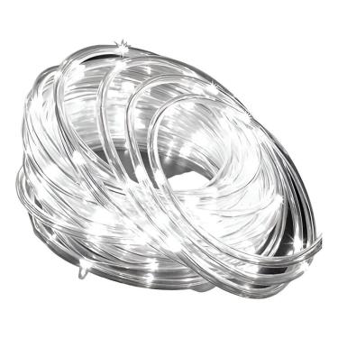 Imagem de Mangueira De Pisca Led Luzes Fria 8 Funções Branco 10m 220v