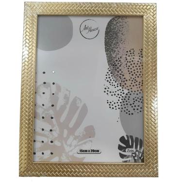 Imagem de Porta Retrato de Mesa 15x20 Shine 407285 Dourado - Art House