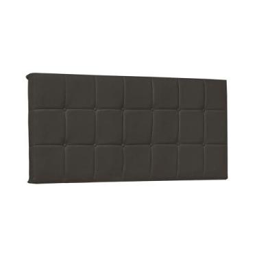 Imagem de Painel de Cama 90cm Sonhare Suede - Lucadi Home, Suede Cinza