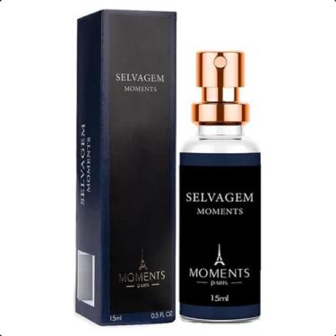 Imagem de Perfume masculino Selvagem 15ml de bolso Moments Paris