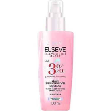 Imagem de Serum Elixir Prolongador de Gloss Elseve Glycolic Gloss 100ml