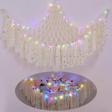 Imagem de Rede de bichos de pelúcia ou rede FIOBEE com luz LED