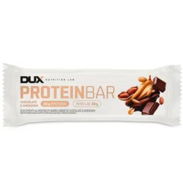 Imagem de Barra de proteina com 20g proteina chocolate e amendoim dux 60g