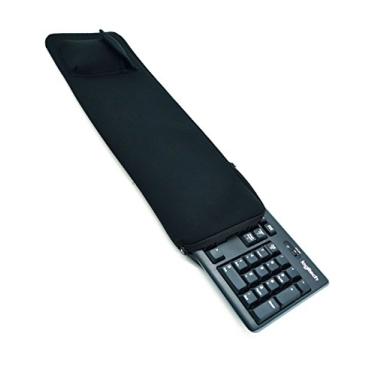 Imagem de Orchidtent Capa De Transporte Neoprene Com Protetora Portátil Para Teclado E Mouse Sem Fio Logitech Mk270 Windows, Qwerty (Para Mk270)