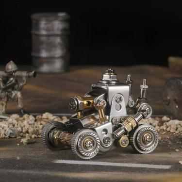 Imagem de ZUNPINSPACE Quebra-Cabeça De Metal 3D Para Adultos, Kit Modelos, Armadura Mecânica, Quebra-Cabeças Adultos - O Melhor Presente Homens (Tanque)