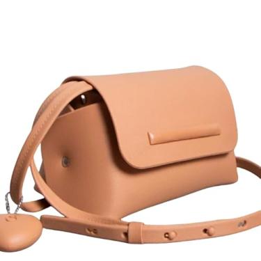 Imagem de Bolsa Feminina Luxo Casual Pequena De Lado Transversal (NUDE)