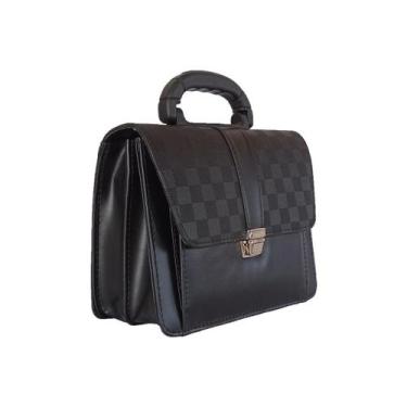 Imagem de Pasta Ccb Capanga Liso Preto Quadriculado F1 Ap - R1696 - Musical Rava