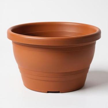 Imagem de Vaso Plástico Cuia Modelo Veneza 1,2 Litros Colorido Para Jardim Vertical, Decoração Rosa do Deserto, Samambaia (Cerâmica, 25 Unidades)