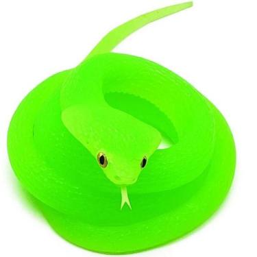 Imagem de Cobras De Borracha Serpente Naja Macia Brinquedo Realista - Store Shar