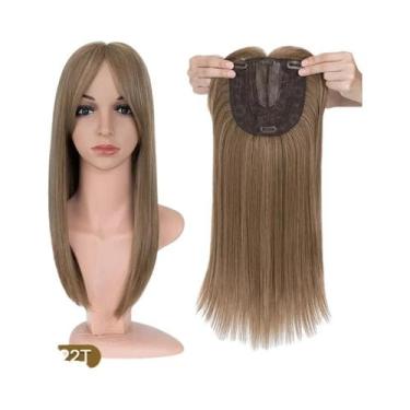 Imagem de Toppers de Cabelo Sintético Longo e Liso - 14'' e 18'' com Franja - Ap