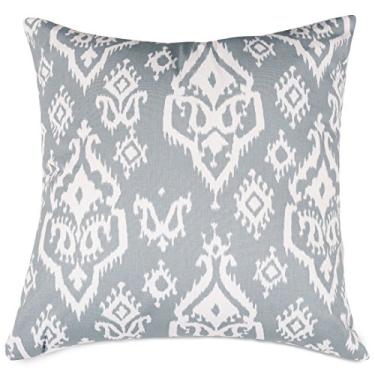 Imagem de Majestic Home Goods Almofada Raja, grande, cinza
