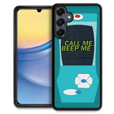 Imagem de Goodsprout Capa compatível com Samsung Galaxy A16, design de padrão incrível, à prova de choque, antiarranhões, capa traseira rígida de PC para console de jogos Samsung Galaxy A16 azul