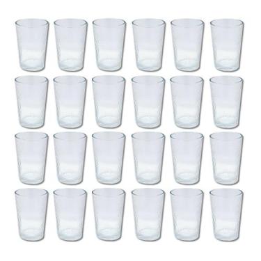 Imagem de Conjunto 24 Copos Vidro Arizona 200ml  Agua Suco Bebidas - PRATICASA