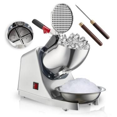 Imagem de Máquina de barbear elétrica YODHOSA 300W Snow Cone Maker 65 kg/h