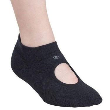 Imagem de Meia Sapatilha Pilates Lupo - REF. 3286, 37 a 40, Preto