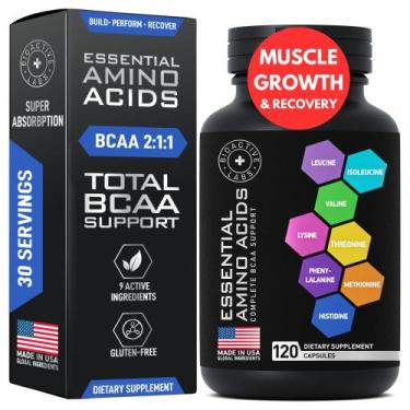 Imagem de Suplemento de aminoácidos essenciais BIOACTIVE LABS 120 comprimidos